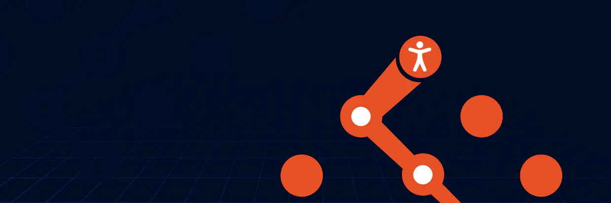 Web accessibility banner